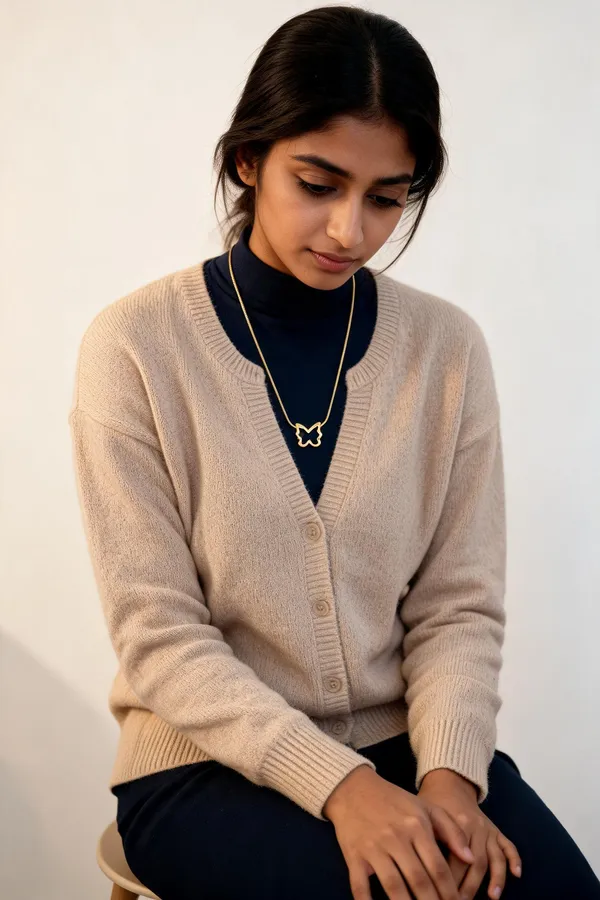 Gold_Stainless_Steel_Pendant_With_Chain_For_Women