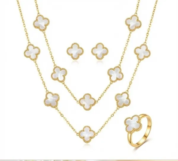Gold_Stainless_Steel_Pendant_Set_With_Ring_For_Women