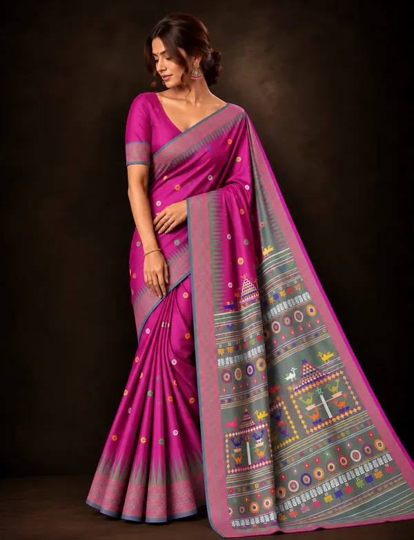 Sambalpuri_Silk_Dolabedi_Saree