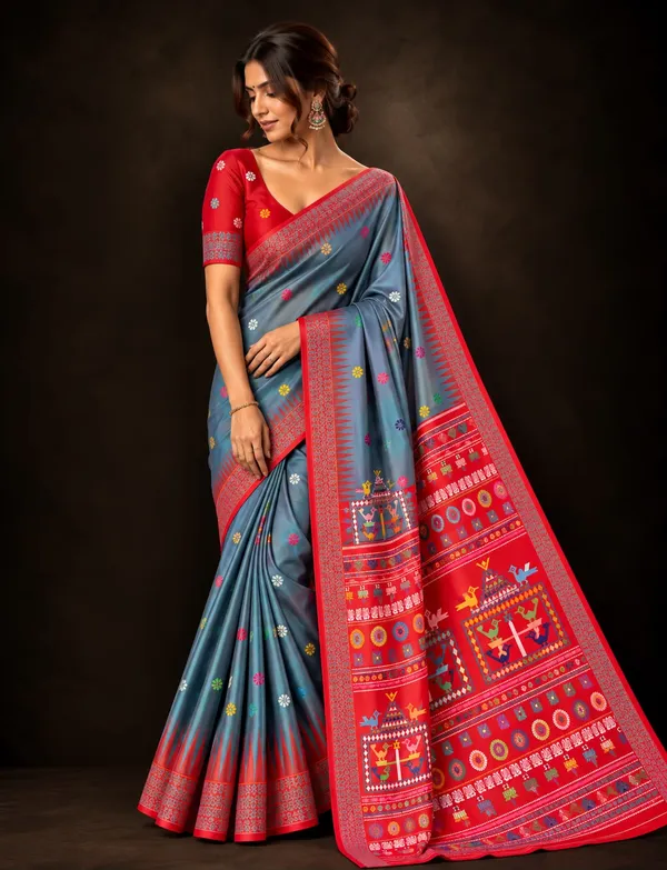Sambalpuri_Silk_Dolabedi_Saree