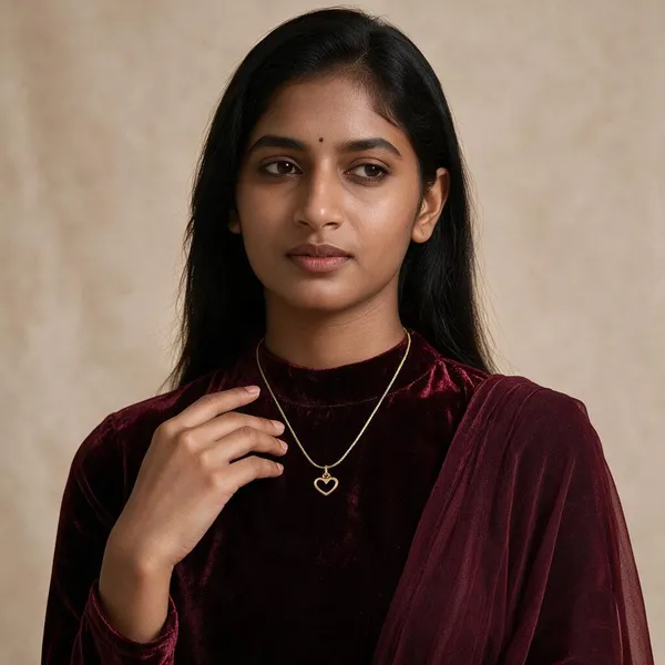 Gold_Stainless_Steel_Pendant_With_Chain_For_Women