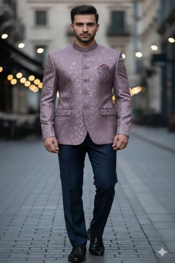 Men_S_Silk_Blend_Jacquard_Indo_Western_Jacket_Floral_Pattern