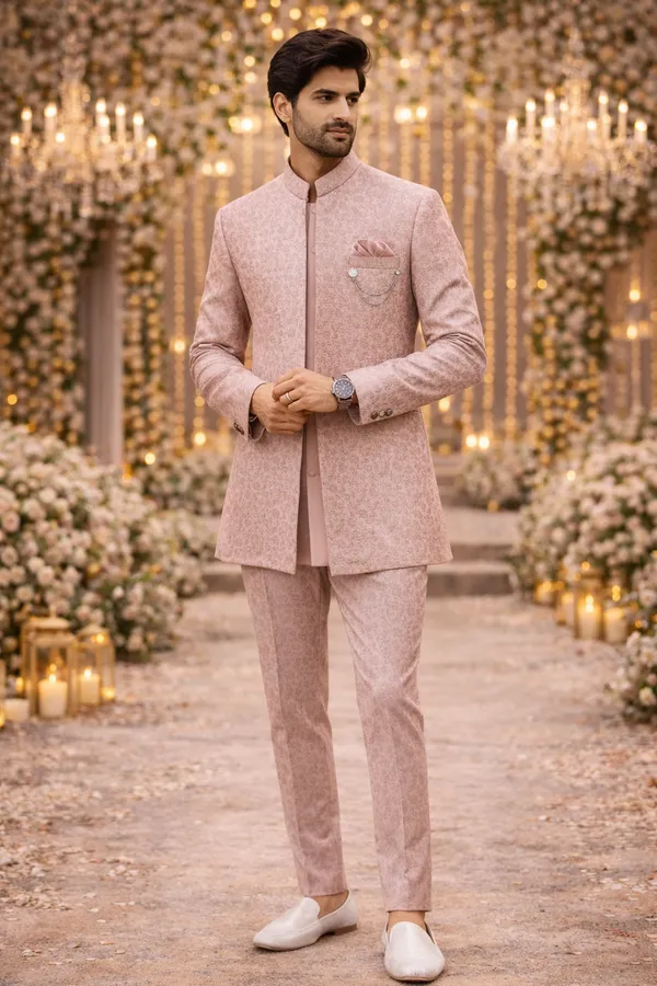 Men_S_Blush_Pink_Jacquard_Self_Patterned_Indo_Western_Sherwani