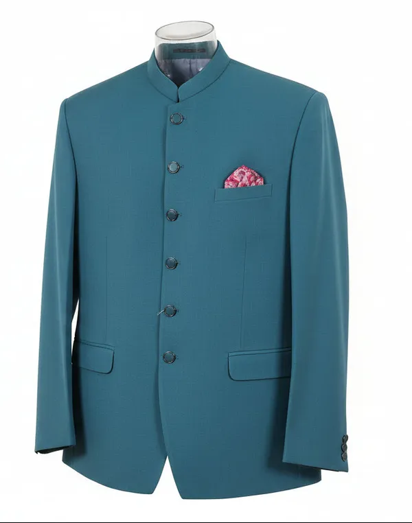 Men_S_Teal_Blue_Designer_Bandhgala_Suit_Wedding_Party_Wear