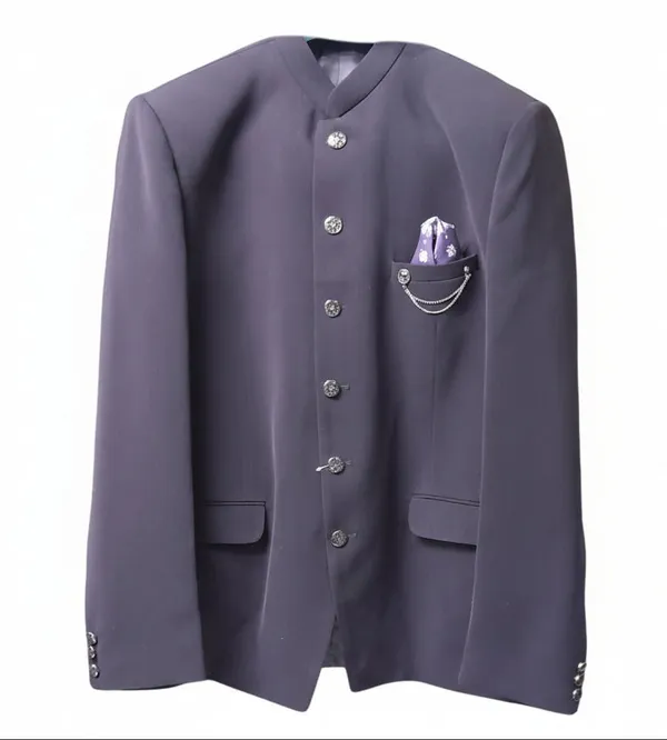 Men_S_Black_Solid_Designer_Bandhgala_Suit_Set