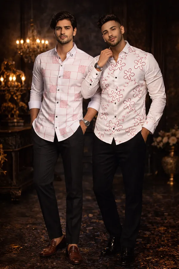 Men_S_Premium_White_Designer_Party_Wear_Shirt_With_Rust_Floral
