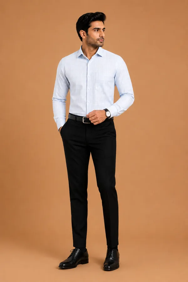 Men_S_Sky_Blue_Checked_Rich_Cotton_Formal_Shirt_Blue
