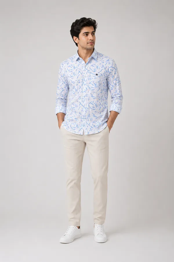 Sky_Leaf_Print_Premium_Casual_Shirt_For_Men_Blue