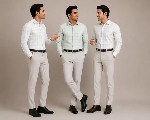 Men_S_Checked_Formal_Shirt_Cream_White
