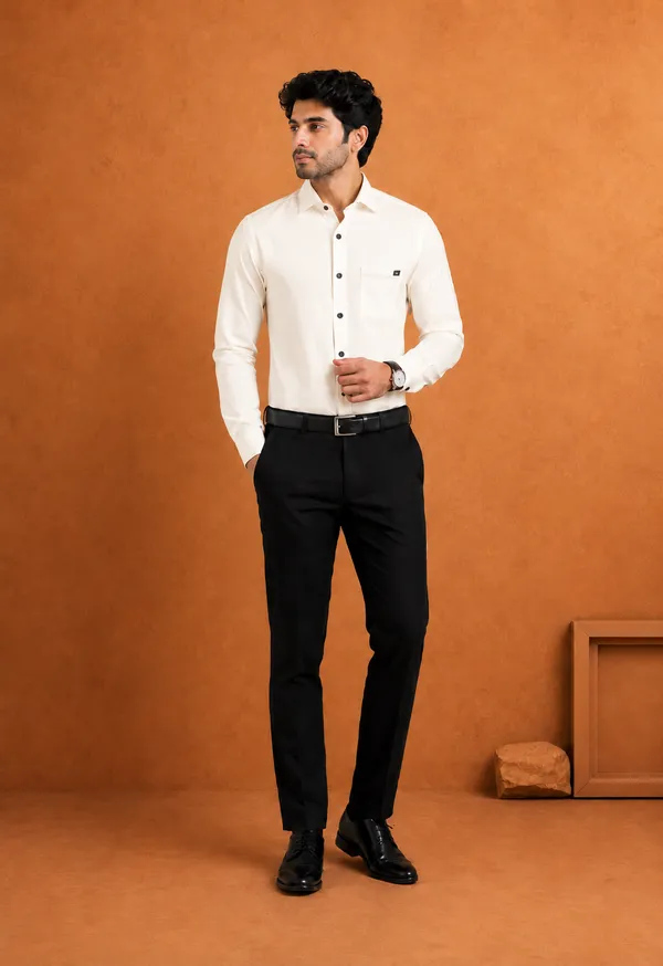 Men_S_Linen_Blend_Formal_Shirt_Off_White