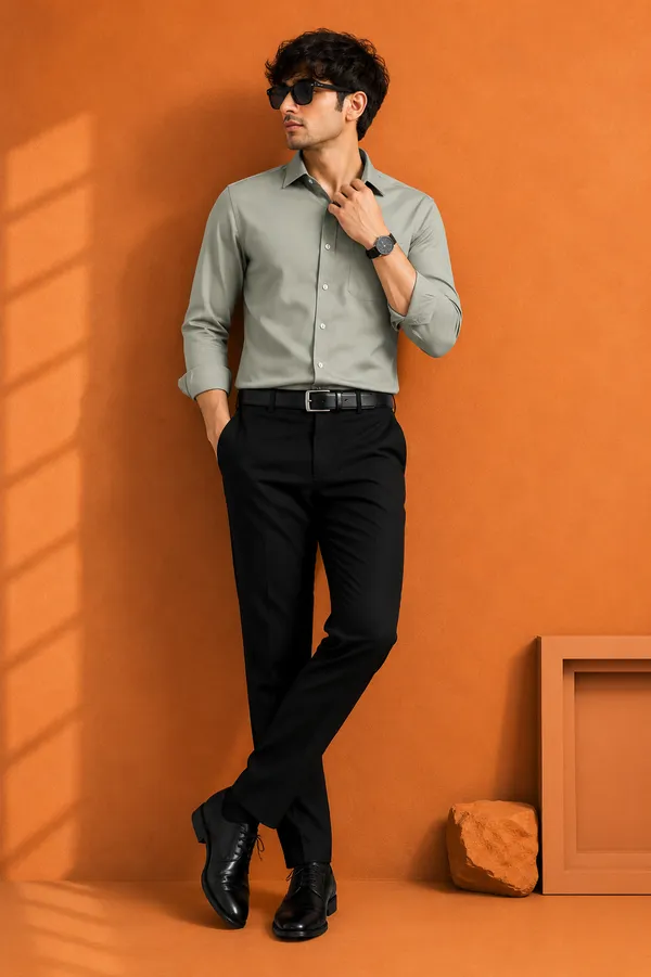 Classic_Formal_Shirt_For_Men_Gray