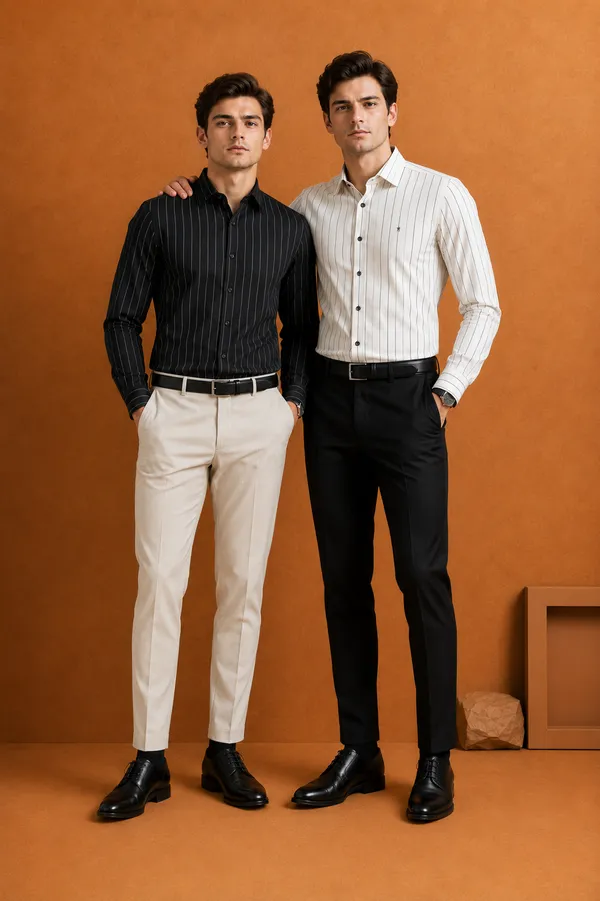 Men_S_Ivory_White_Pinstripe_Formal_Shirt_White