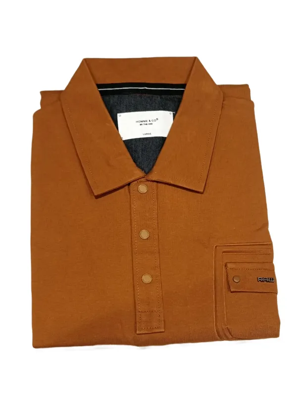 Men_S_Camel_Brown_Polo_T_Shirt_Brown