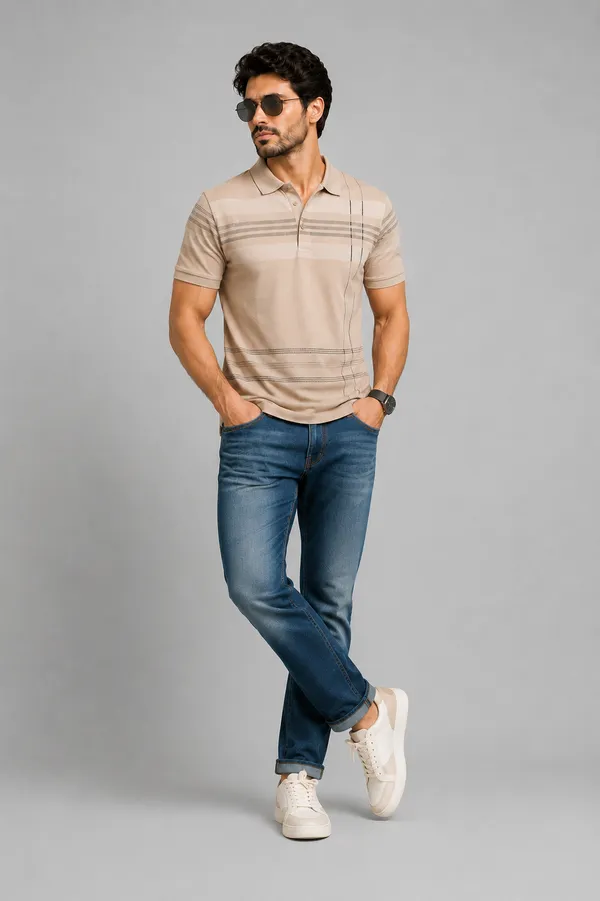 Aaims_Men_S_Purple_Striped_Polo_T_Shirt_Beige
