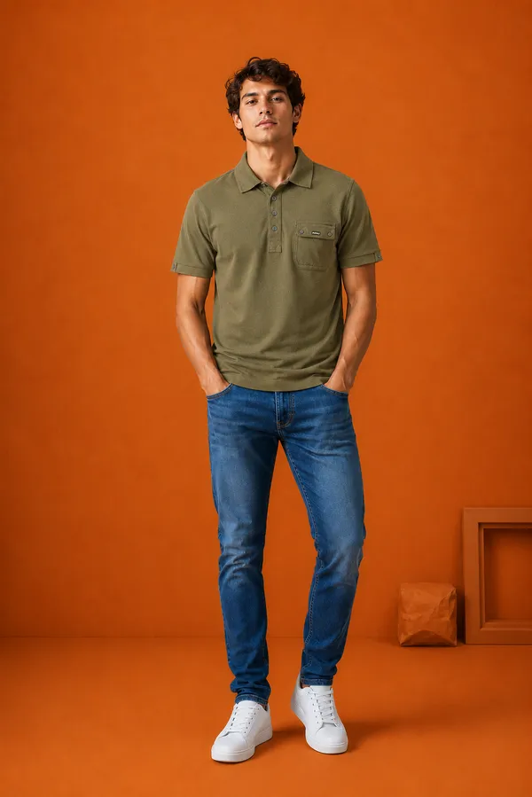 Men_S_Premium_Polo_T_Shirt_Olive_Green