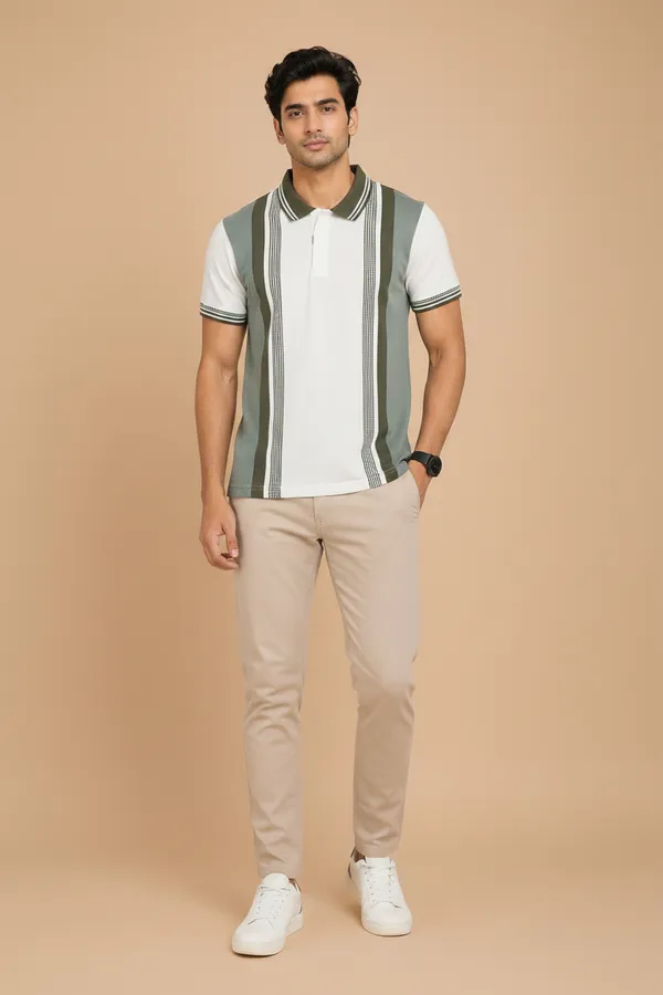Men_S_Striped_Polo_T_Shirt_Olive_Green