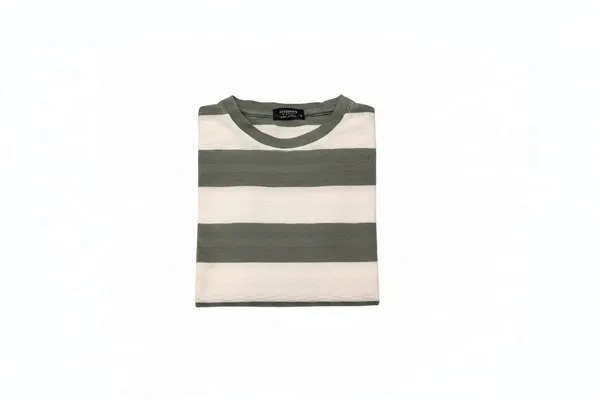 Men_S_Olive_Green_Off_White_Striped_Round_Neck_T_Shirt_Dark_Grey