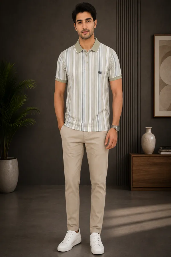 Men_S_Olive_Green_Vertical_Stripe_Polo_T_Shirt_Mehendi_Olive