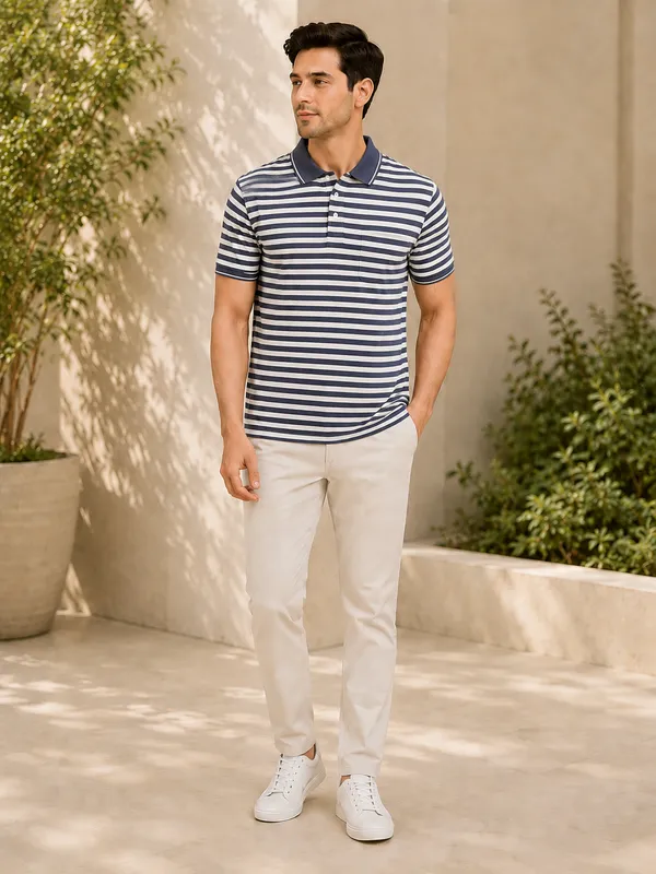 Men_S_Aquqa_Striped_Polo_T_Shirt_Dark_Grey