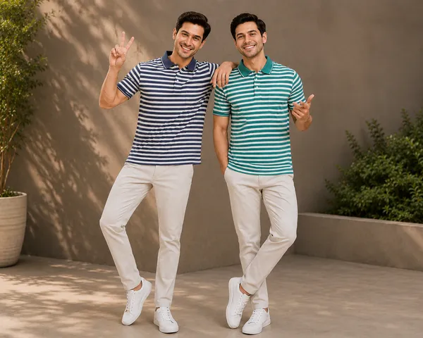 Men_S_Aquqa_Striped_Polo_T_Shirt_Dark_Grey