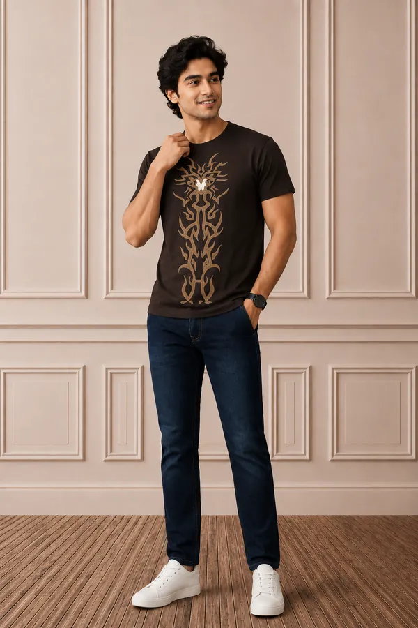 Men_S_Tribal_Graphic_Oversized_T_Shirt_Coffee_Brown