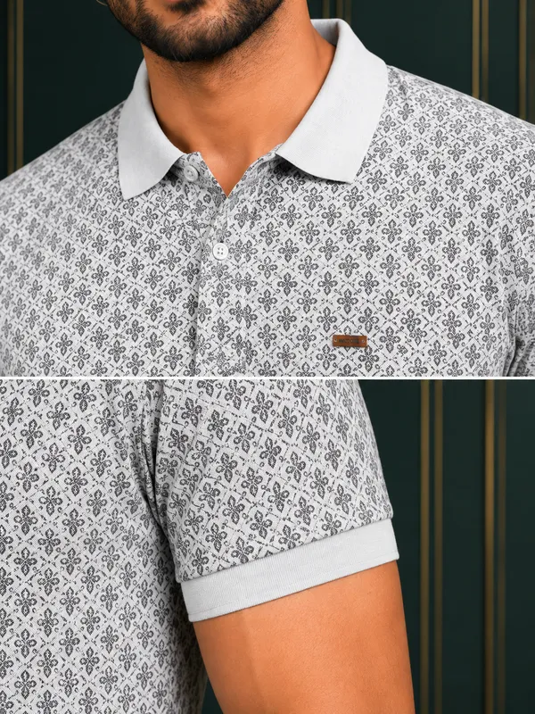Men_S_Premium_Grey_Printed_Polo_T_Shirt_Soft_Cotton_Blend_Smart_Half_Sleeve_Polo_Gray_Cotton