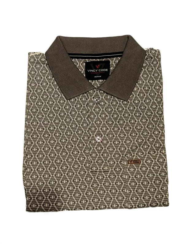 Men_S_Premium_Charcoal_Grey_Printed_Polo_T_Shirt_Soft_Cotton_Blend_Smart_Half_Sleeve_Polo_Light_Grey