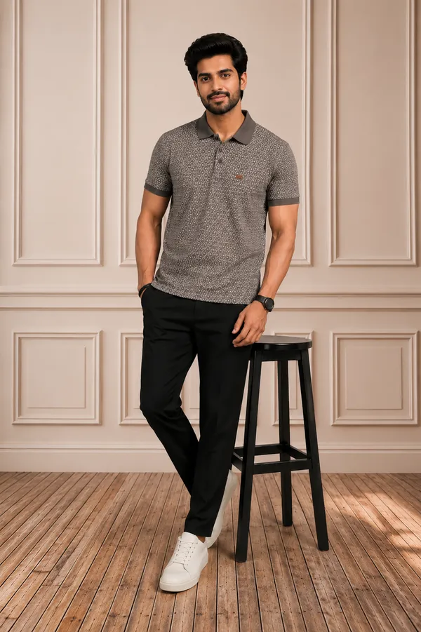 Men_S_Premium_Charcoal_Grey_Printed_Polo_T_Shirt_Soft_Cotton_Blend_Smart_Half_Sleeve_Polo_Light_Grey