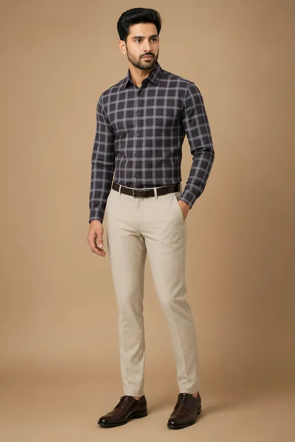 Men_Charcoal_Grey_Windowpane_Checked_Formal_Shirt_Gray