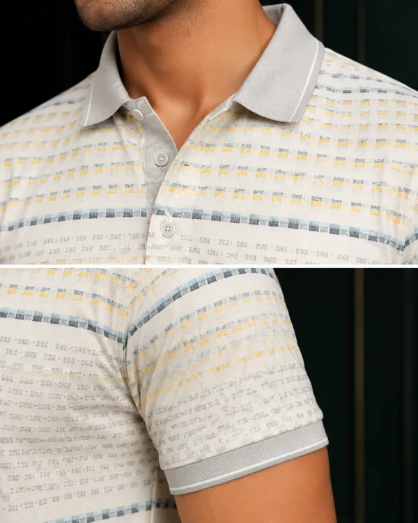 Men_S_Premium_Stripe_Polo_T_Shirt_Cream_Smart_Casual_Collection_Yellow