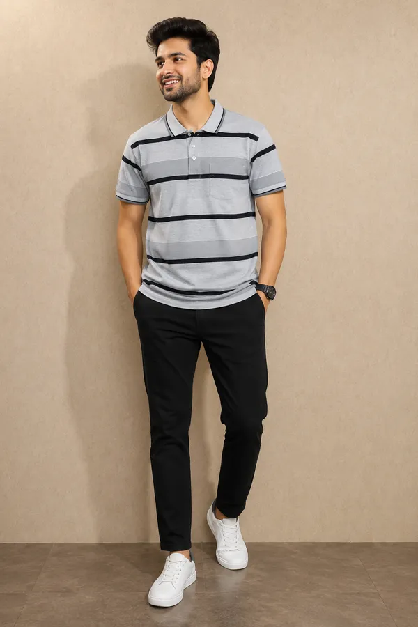 Men_S_Grey_Striped_Polo_T_Shirt_Grey