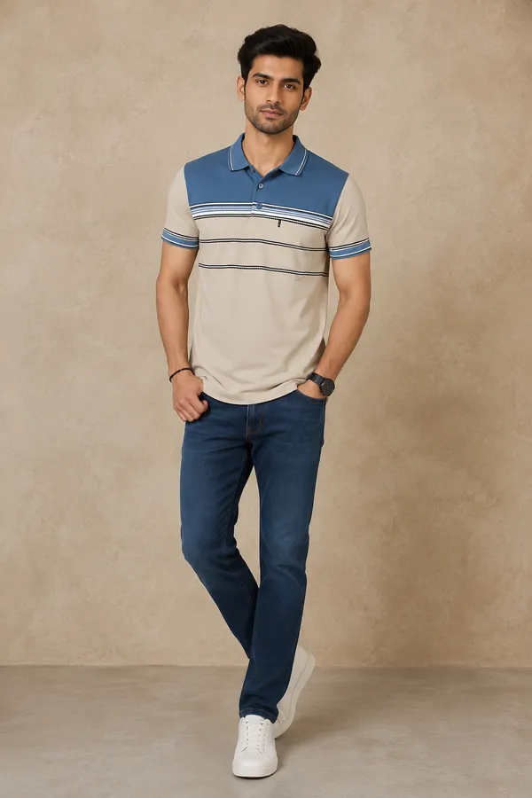 Premium_Men_S_Sky_Blue_Beige_Striped_Polo_T_Shirt_Sky_Blue