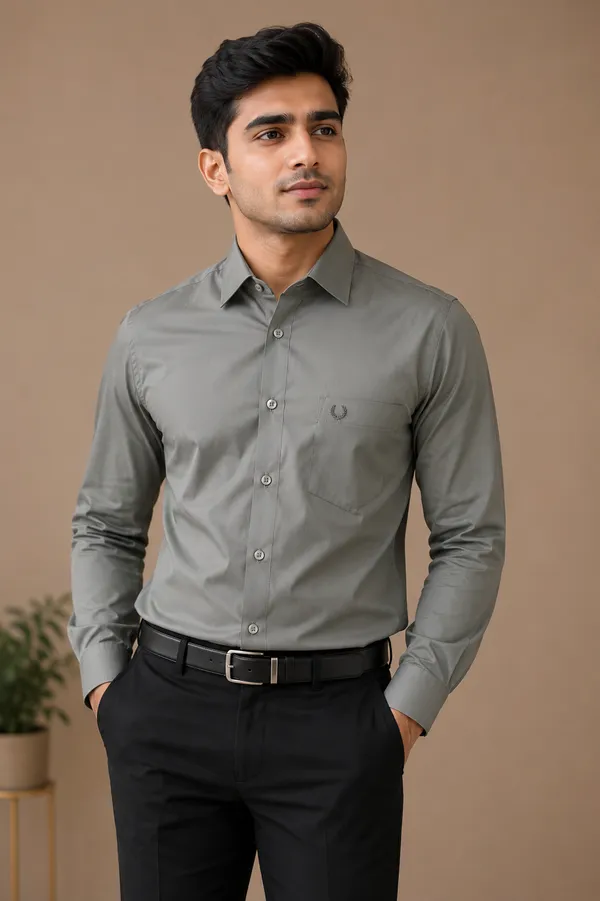Men_S_Premium_Olive_Grey_Full_Sleeve_Formal_Shirt_Olive_Gray