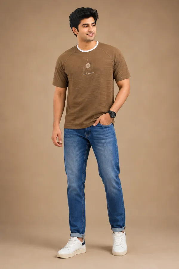 Men_S_Textured_Brown_Crew_Neck_T_Shirt_Brown