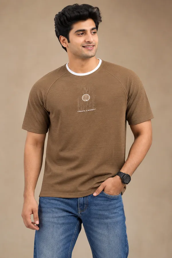 Men_S_Textured_Brown_Crew_Neck_T_Shirt_Brown