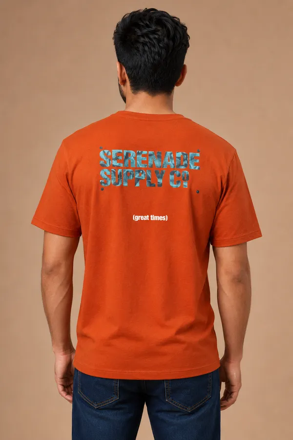 Men_S_Rust_Orange_Serenade_Graphic_T_Shirt_Orange