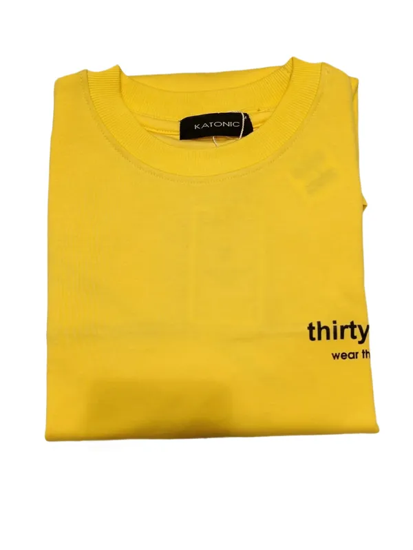 Sunshine_Yellow_Graphic_T_Shirt_Modern_L_Streetwear_Yellow
