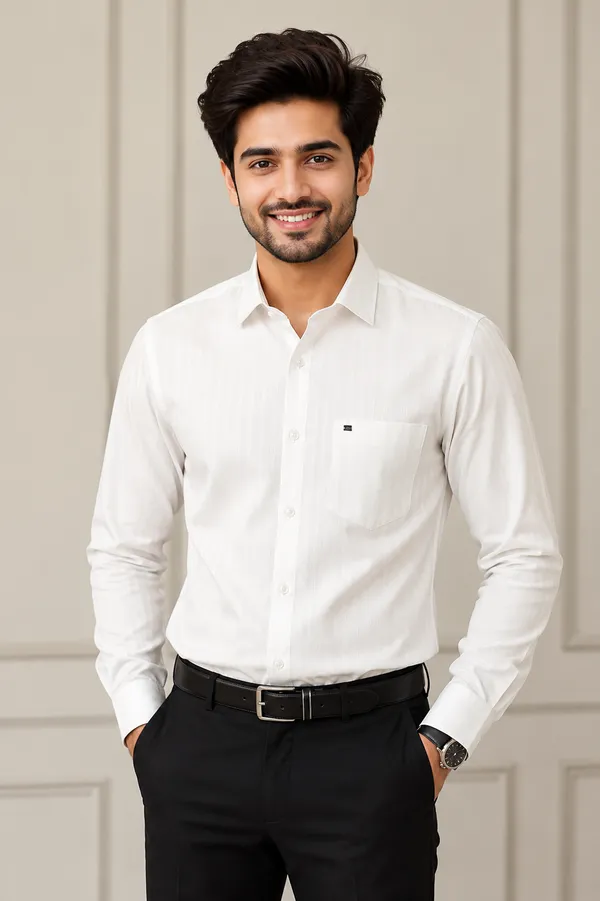 Men_S_Premium_White_Textured_Formal_Shirt_Full_Sleeve_Classic_Office_Wear_White