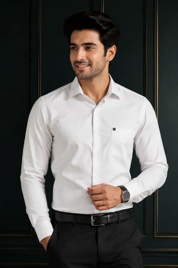 Premium_Men_S_White_Formal_Shirt_Classic_Executive_Office_Wear_Full_Sleeve_Cotton_Blend_White