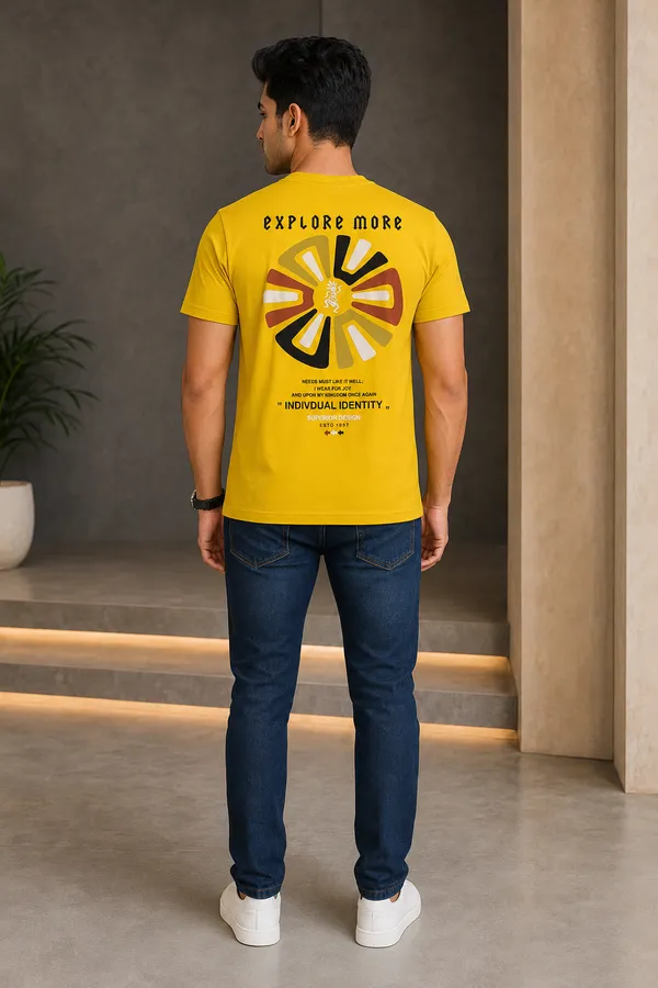Men_S_Explore_More_Mustard_Yellow_Graphic_T_Shirt_Yellow