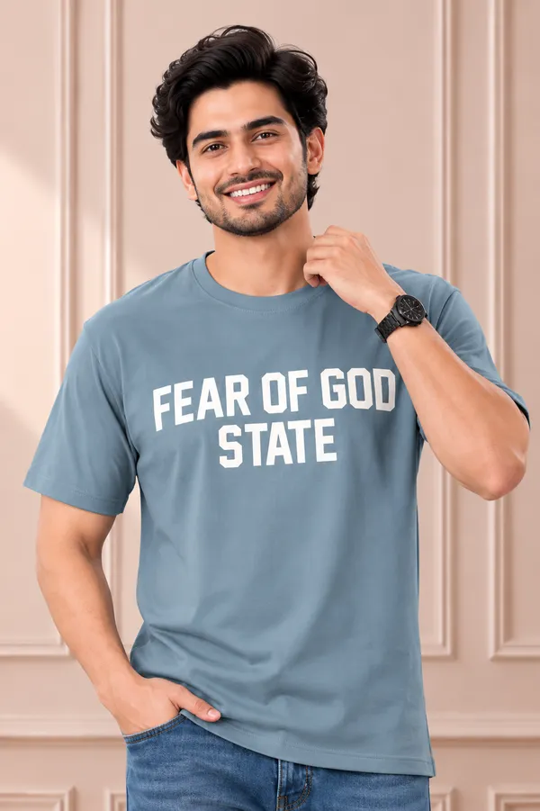 Fear_Of_God_State_Oversized_Printed_T_Shirt_Dusty_Blue_Premium_Cotton_Casual_Tee_Blue