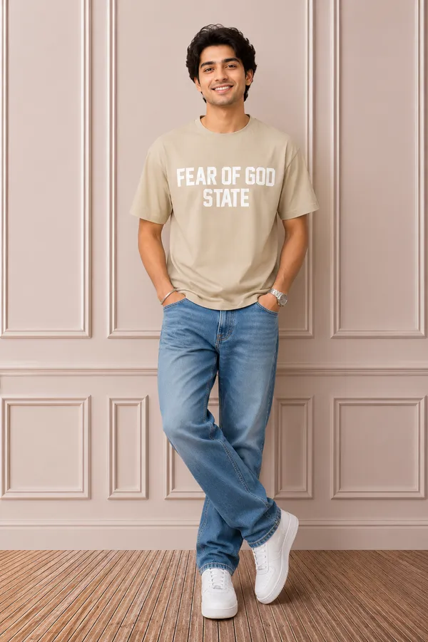 Fear_Of_God_State_Oversized_Printed_T_Shirt_Beige_Premium_Cotton_Casual_Tee_Beige