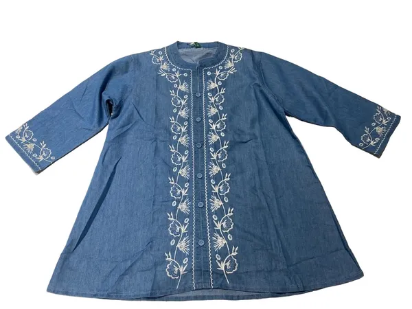 Denim_Blue_Floral_Embroidered_Co_Ord_Set_Dusty_Sky_Blue