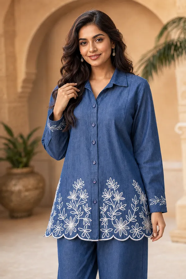 Denim_Blue_Floral_Embroidered_Co_Ord_Set_Sky_Blue
