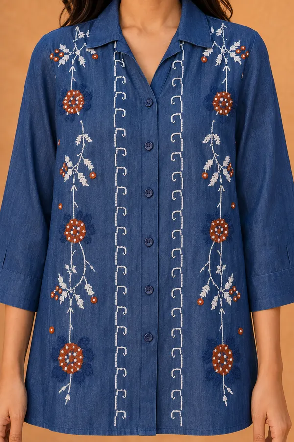 Denim_Bloom_Embroidered_Co_Ord_Set_Sky_Blue