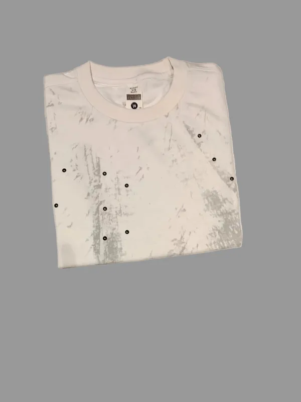 Title_Men_S_White_Abstract_Printed_Round_Neck_T_Shirt_White