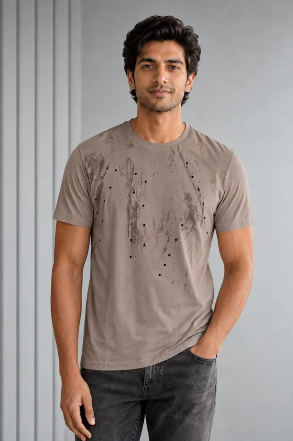 Men_S_Taupe_Abstract_Printed_Round_Neck_T_Shirt_Grey
