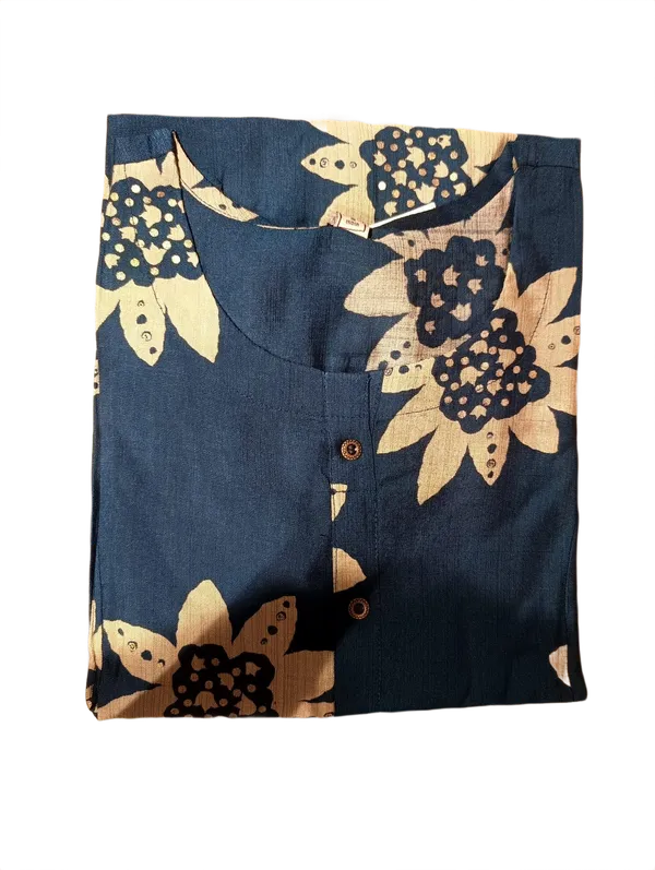 Indigo_Bloom_Floral_Kurti_Royal_Blue