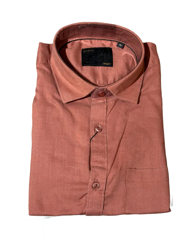 Rust_Brown_Premium_Formal_Shirt_Dusty_Rose_Brown