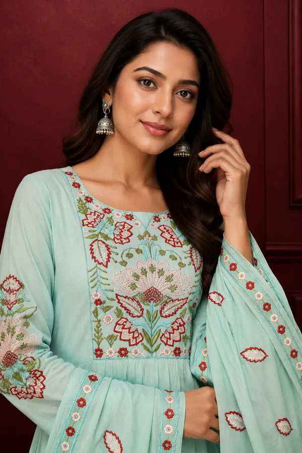 Embroidered_Kurti_Bottom_Dupatta_Set_2_Sky_Blue